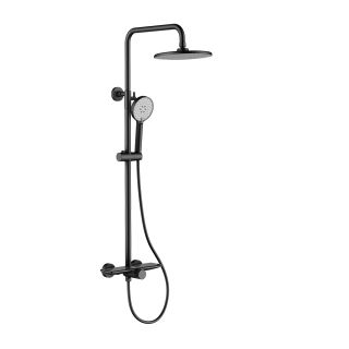 Душевая стойка Black&White Gravity 9104MB чёрный матовый